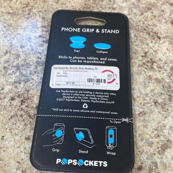 Sigma Kappa NEW diamond pop socket - Picture 2 of 3